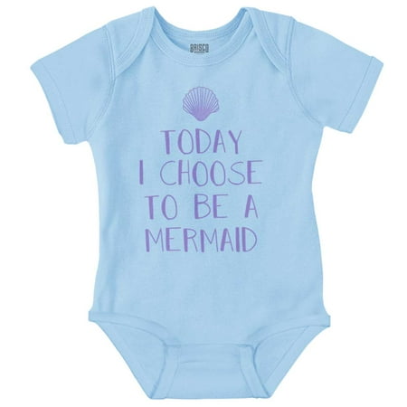 

Mermaid Vibes Cute Beach Ocean Lover Bodysuit Jumper Girls Infant Baby Brisco Brands NB