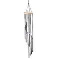 thumbnail image 1 of Tubos Campana Inspirador Colgante de pared Viento de madera (Tubo de madera) Blanco Plata, 1 of 3
