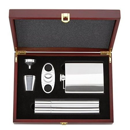 Gorham That s Entertainment Flask/Cigar Set  5-Piece