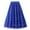 Blue independence day dresses for women, variant on Skirts for Women Solid Midi Summer Skirt Party Loose Casual Elastic High Waist Irregularity Hem Tutu Tulle Skirt Army Green L
