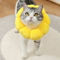 thumbnail image 4 of Liquidation! Collier de Récupération pour Chat Collier Doux pour Chat Mignon Tournesol pour Protection Collier E après Colliers pour et Petits Chiens Animal de Compagnie Elizabeth Ensemble, Jaune, 4 of 9