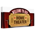 thumbnail image 2 of RetroPlanet 'Home Theater Marquee' Canvas Art, 2 of 4