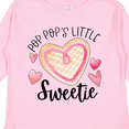 thumbnail image 4 of Inktastic Pop Pop's Little Sweetie with Pink Heart Cookie Boys or Girls Long Sleeve Toddler T-Shirt, 4 of 5