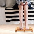 thumbnail image 3 of Foot Massager with Wooden Colorful Six Row Massage Wheels R8E1 O9Y1 C6L7 P9, 3 of 8