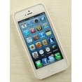 thumbnail image 2 of WHITE INFLEX TPU SOFT SKIN HARD BUMPER CASE COVER FOR iPHONE 5 5s SE (2016), 2 of 5