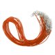 thumbnail image 2 of 20 piezas de colgantes Hugo Collar de cuerda de cera naranja, 2 of 7