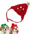 thumbnail image 4 of Lindo Mascota Gato Sombrero de Navidad Sombrero de Navidad Trajes de árboles Rojo L Yuyangstore Sombreros Lindos Del Gato, 4 of 8