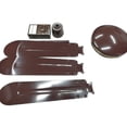 thumbnail image 3 of Ventilador de Techo Benelux 140cm Metálico 5 velocidades Motor Grande Tipo Industrial Chocolate 3 aspas, 3 of 5