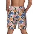 thumbnail image 4 of Balery Lilies Flowers Mens Swim Trunks Swim Shorts for Men Quick Dry Inseam Beach Shorts with Compression Liner Pocket-Medium, 4 of 9
