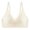 White, variant on Ltctricy Wireless Bras for Women Seamless Lightly Lined Full Coverage Push up Lace Bralettes Comfortable Everyday Bras(Yellow,X-Large)