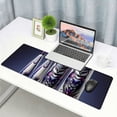 thumbnail image 6 of nygtbtfer  Extended Mouse Pad/Mat | Thickest Night OWL-W Smooth Surface Mousepad for Maximum Control and Speed (Waterproof, Anti Fray, Anti Slip) Desk Mat 31.5x11.8 in, 6 of 6