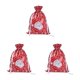 thumbnail image 4 of Bearachild Bolsa de dulces de Navidad con cordón para galletas, aperitivos, bolsa de embalaje, regalo de fiesta impreso de Navidad XL Type1 NO1 Bearachild CBP146182, 4 of 6