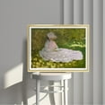 thumbnail image 2 of Claude Monet Canvas Prints Wall Art Oil Painting Reproduction, Monet Classic Art Prints Springtime, 2 of 7