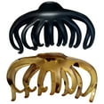 thumbnail image 1 of SHISUYAN 2 Pcs Grandes Pinces à Cheveux Rétro Pinces à Cheveux Design Français Barrette, 1 of 9