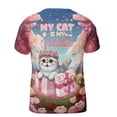 thumbnail image 2 of My Cat is My Valentine Cute Exotic Shorthair in Gift Box All Over Print 3D Shirt Unisex Merch Cat Lover Kitten Owner Gifts - 3006, 2 of 6
