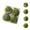 Mint Green, variant on Kumdkd 6-Inch Flocked Christmas Ornament Set - 4pcs Colorful Holiday Balls for Tree Decor, Wreaths & Festive Centerpieces
