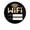 Black, variant on Rbaofujie Living Room Decor Wifi Sign 3.9x3.9 Inch Acrylic Home Wifi Password Sign White Acrylic Guest Wifi SignsCute Halloween Decor Black