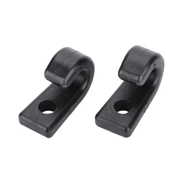 LYUMO Kayak Boat J Hook,1 Pair Durable Plastic J Shape Screws Lashing