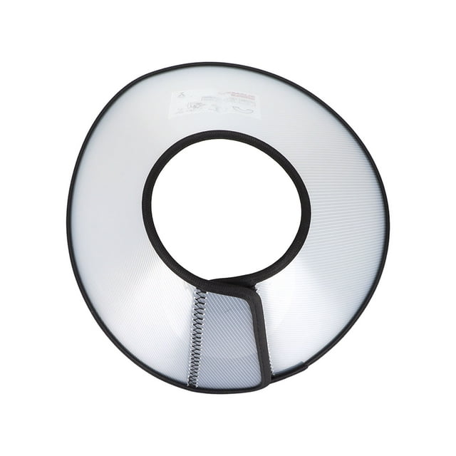 Plastic Pet Cone Collar, Adjustable Translucent Soft Edge Dog Elizabethan Collar Lightweight For After Surgery For Cat For Puppy Type 7
