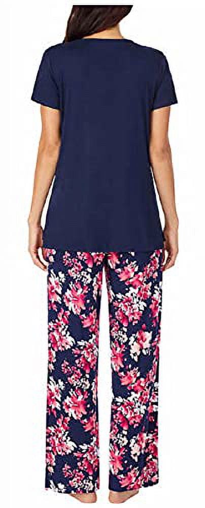 Midnight by Carole Hochman Ladies' 2-piece Pajama Set – Blue