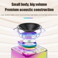 thumbnail image 3 of For Karaoke Machine for Kids and Adults BT Singing Speaker with 2 Wireless Mics and LED Lights Portable Small Karaoke Machine for Home Party, 3 of 7