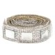 thumbnail image 1 of Accesorio de bricolaje para decoración de apliques de teléfono de tela de diamantes de imitación de cristal Artificial de fijación en caliente (blanco), 1 of 8