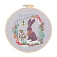 thumbnail image 3 of Lipstore Christmas Embroidery Kit Craft Set Adults Xmas Material Package Accessories DIY Bunny, 3 of 8