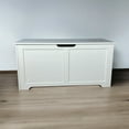thumbnail image 6 of E-Western, 39.4" White Cat Enclosure & Litter Box Cover - Multi-Purpose MDF Furniture, Easy Assembly, Safe for Large Cats & Dogs, Modern Design, 6 of 11