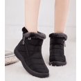 thumbnail image 3 of FDSKWKY Womens Winter Snow Boots: Comfortable Warm Fur Lined Zipper Outdoor Waterproof Non Slip Boots, 3 of 10