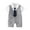 Grey, variant on NOKIO Baby Boy Girl Short Sleeve Romper, Boys' Striped Bodysuit Baby Boy Gentleman White Shirt Vest Bowtie Tuxedo Jumpsuit Overall Romper Boys' Coverall With Reinforced Knees