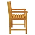 thumbnail image 2 of vidaXL Garden Bench 110 cm Solid Acacia Wood, 2 of 4