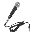 thumbnail image 5 of Raindrops Black Handheld Dynamic Microphone for Karaoke and Phone Use, Clear Sound Quality, Compatible with PC, Mobile Devices, and More, 5 of 7