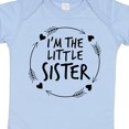thumbnail image 4 of Inktastic I'm the Little Sister Girls Baby Bodysuit, 4 of 5
