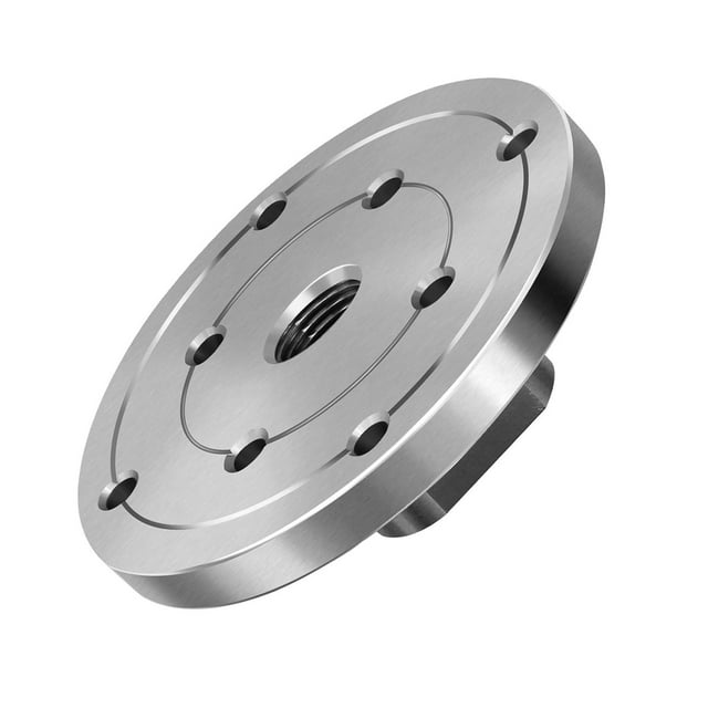 Placa frontal de torno de madera Zulema 4 pulgadas