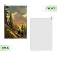 thumbnail image 2 of ONETECH Bear Forest Mountains Golf Towel 24x16in Golf Accessories and Gifts 1PC, 2 of 7
