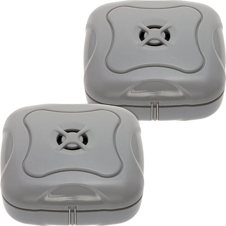 Water Leak Sensor - Mindful Design NEW 2 Pack Home Water Leak Detection Flood Alarm Sensor