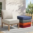 thumbnail image 2 of Unnifurnzi Outdoor Chair Cushions Set of 9-24 x 24 x 6 Inch Patio Furniture Cushions with Water Resistant & Removable Cover Patio Cushions for Outdoor Furniture Chair Sofa Couch-Beige, 2 of 7
