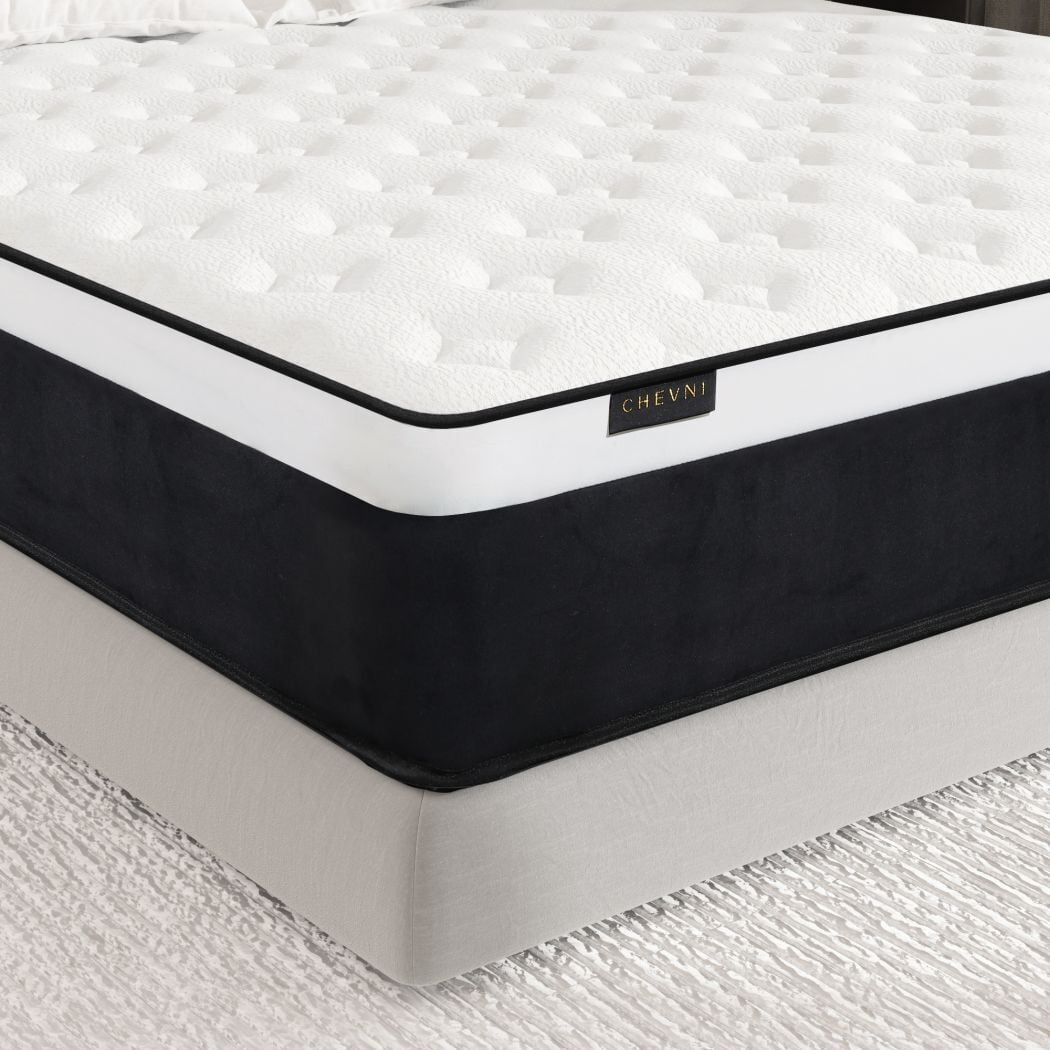 14" King Hybrid Mattress CertiPUR-US Certified Memory Foam Pocket Spring Mattress Medium Firm in a Box