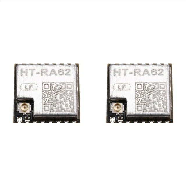 2X Módulo de Desarrollo Secundario HT-RA62 LoRa Series SX1262 Compatible con el Protocolo LoRaWAN de 433 A 510 MHz.