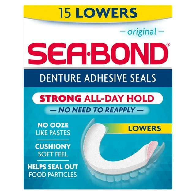 Sea-Bond Sea Bond Coussinets Adhésifs pour Dentier Original