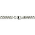 thumbnail image 2 of Primal Silver Sterling Silver Polished 5.0mm Curb Chain Bracelet, 2 of 3