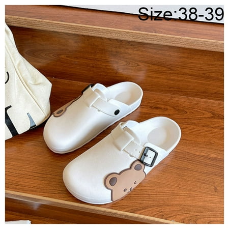 

Beach Sandals Non-slip Shower Bathroom Slippers Soft Summer Slide Sandals