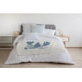 thumbnail image 3 of Simply Daisy Lobster Fleece Throw Blanket, Dusty Smoke, Oversized Throw, 3 of 4