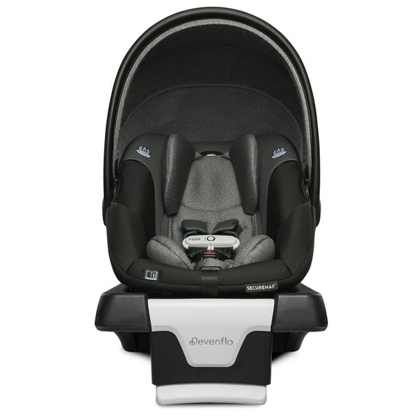 Evenflo Gold Sensorsafe Securemax Smart Infant Car Seat Moonstone Gray Com - How To Install Evenflo Gold Car Seat Base