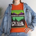 thumbnail image 4 of I'd Rather Be Camping RV Heavy Cotton T-Shirt, 4 of 5