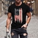thumbnail image 1 of Tops para hombre, blusas y camisas de manga corta con cuello redondo para hombre, jersey informal de moda con estampado de cuello redondo para hombre, pantalones cortos deportivos para fitness, blusa, 1 of 5