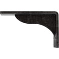 thumbnail image 4 of Ekena Millwork 2"W x 6"D x 3 3/4"H Embrey Steel Bracket, Antiqued Silver, 4 of 11