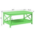 thumbnail image 4 of Pemberly Row Table Basse avec Tablette, Fini Bois Vert Lime, 4 of 5