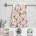 thumbnail image 6 of Dreamtimes 2-Piece Towels Set - Cotton Hand Towels 28.3 x 14.4 Inches Ultra Soft and Absorbent Towels for Face, Kitchen, Bath, Hotel, Gym, Christmas Cute Santa Claus, 6 of 7