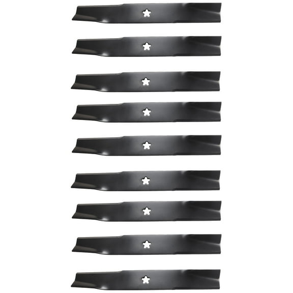 9 USA Mower Blades® High Lift for Husqvarna Dixon Kees 539112079 36" 52" Deck